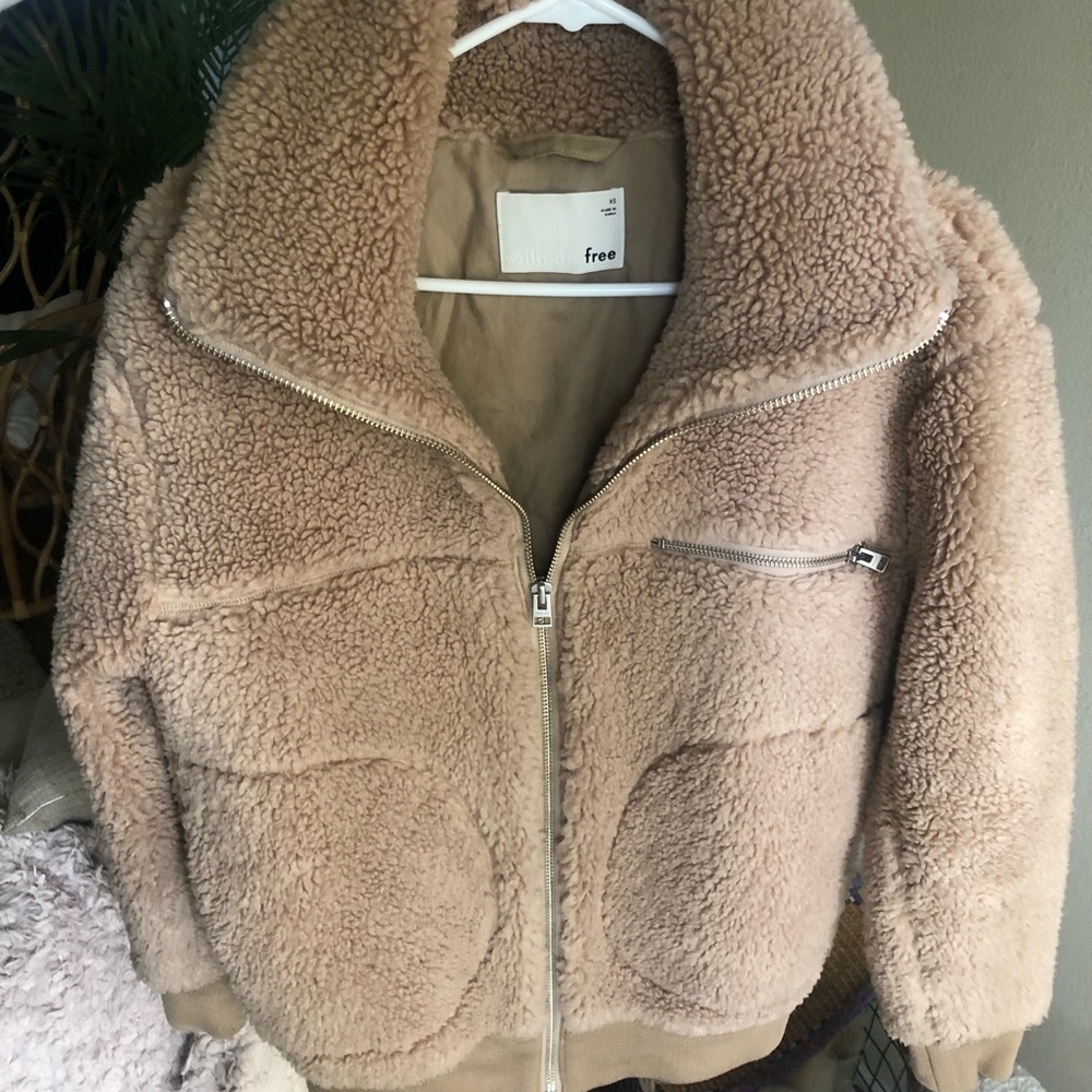 Wilfred free teddy jacket